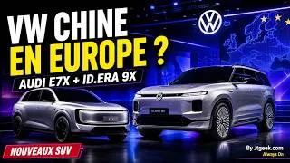Miniature : Volkswagen va t il vendre ses EV chinoises en Europe ? Audi E7X et ID  Era 9X arrivent !