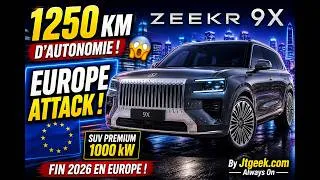 Miniature : Zeekr 9X : 1250 km et arrivée en Europe… BMW et Audi doivent s’inquiéter ?