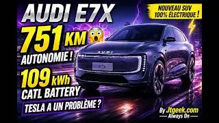 Miniature : Audi E7X : 751 km et batterie 109 kWh… Tesla a un problème ?