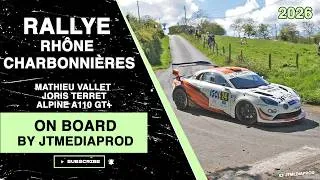 Miniature : Rallye Rhône Charbonnières 2026  - ES6 - Vallet-Terret - Alpine A110 GT+