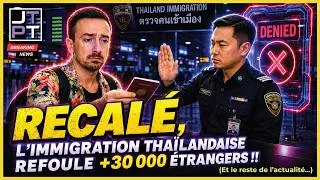 Miniature : ⚠️ L'immigration thaïlandaise à refoulé 30.000 étrangers ! #thaïlande #thailande #actualité #news
