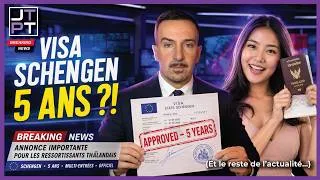 Miniature : ⚠️ Visa Schengen longue durée pour les thaïlandais! #thaïlande #thailande #actualité #news #visanews
