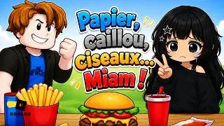 Miniature : Le Gagnant peut Manger… Le Perdant Souffre 🍔 - Roblox