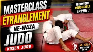 Miniature : 🥋 IPPON Masterclass shime-waza Judo ne-waza traditionnel #combat #ippon #judo 