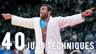 Miniature : 40 Judo Techniques in 5 mn with the Superstars