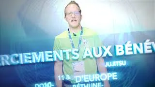 Miniature : Remerciements aux bénévoles du championnat d'Europe Jujitsu à l'Arena Béthune-Bruay