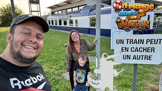Miniature : #205 🚂 On Mange Dans Un Wagon au Restaurant Crocodile !