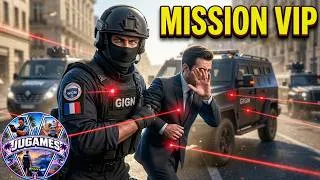 Miniature : GIGN  MISSION PROTECTION DU VIP SOUS HAUTE TENSION GTA 5 LSPDFR