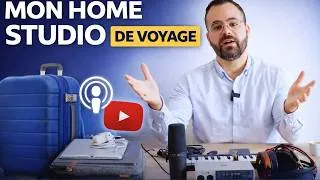 Miniature : Mon Home Studio de Voyage | Setup COMPLET pour un Enregistrement Pro,  Podcast et Tournage