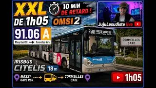 Miniature : OMSI 2 | Addons GPM | 91.06A | Massy Gare RER  -  Cormeilles Essonnes | Iribus Cetelis