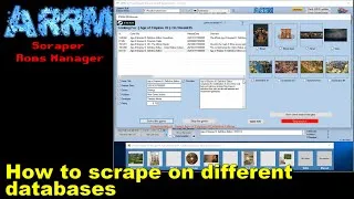 Miniature : ARRM :  How to scrape on different databases