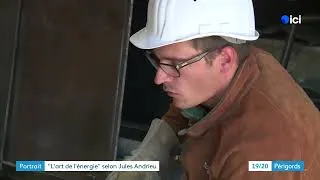 Miniature : L'art de l'énergie selon Jules Andrieu - Reportage France 3 Nouvelle-Aquitaine