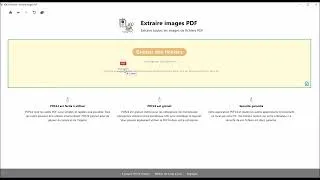 Miniature : Extraire les images d'un document PDF avec PDF24 Creator
