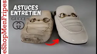 Miniature : Comment Restaurer des pantoufles Gucci à 1000€