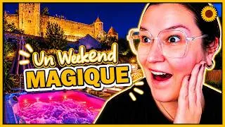 Miniature : 48h à Carcassonne ! Visite du château et nuit insolite 🌻VLOG FAMILLE 🌻