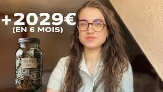 Miniature : Comment j’ai réussi à mettre 340€ de côté par mois en 2026 ? (c’est devenu un mode de vie) 💸