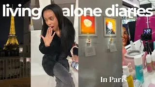 Miniature : VLOG living alone | je glow up avec benefit, expo Francis francis kurkdjian, organisation du mois 🎀 