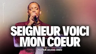 Miniature : 🔥🎶 Seigneur voici mon cœur - Adoration prophétique | Ps Juliana ONDO 