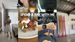 Miniature : spend a day with me I ce que je fais durant un rest day, brunch entre copines et recovery à la salle