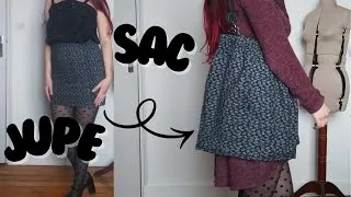Miniature : Upcycling Crochet Couture - Recycler une Jupe en un Sac Tote Bag | Julie Macramé Crochet