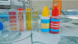 Miniature : ⭐Je teste l'eau de ma piscine😱 #piscine #test #amazon 