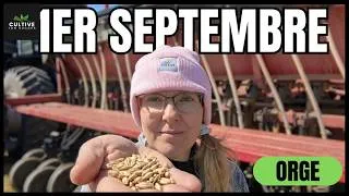 Miniature : Premier jour de semis d'orge d'automne 🚜