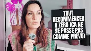 Miniature : TOUT RECOMMENCER À ZÉRO (doutes, peurs, ... ça ne se passe pas comme prévu !)