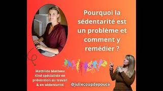 Miniature : Pourquoi la sédentarité est un problème et comment y remédier ? 6.09.2026