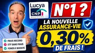 Miniature : Lucya CNP : la nouvelle Assurance-vie N°1 ? (0,30% de frais)