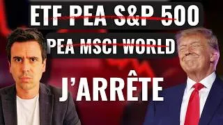 Miniature : ETF PEA S&P 500 et MSCI World : J’ARRÊTE TOUT ❌