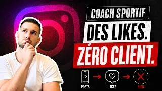 Miniature : Coach sportif : tu postes sur Instagram mais AUCUN client ne te contacte ? Voici ce qui bloque ☝️