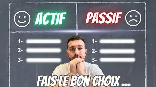 Miniature : La différence entre un ACTIF et un PASSIF ? (Ça peut transformer ta réussite financière)