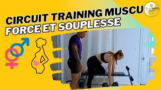 Miniature : Tu es raide ? Cette méthode change tout. Circuit training (avec ma compagne enceinte)