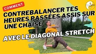 Miniature : Le meilleur exercice de mobilité pour ceux qui passent la journée assis | Diagonal Stretch