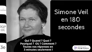 Miniature : Simone Veil en 180 secondes
