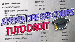 Miniature : Apprendre ses cours de Droit - MAJOR DE PROMO