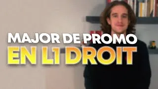 Miniature : Major de promo en L1 Droit - 10 conseils pour réussir