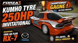 Miniature : 🏁 Kumho Tyre 250HP Invitational | Une RX-7 de rêve... avec des jantes cauchemardesques ! 😅