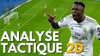 Miniature : Le but de Vinicius contre Liverpool | Analyse tactique 2D