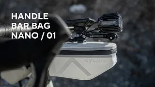 Miniature : CYCLITE HANDLE BAR BAG NANO / 01 - Installation et fonctionnalités