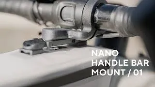 Miniature : CYCLITE NANO HANDLE BAR MOUNT / 01 - Installation et fonctionnalités