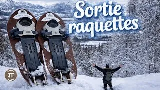 Miniature : Sortie Raquettes en montagne, hors piste et neige à gogo #raquettesaneige #raquettes #neige