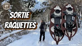 Miniature : Petite sortie raquettes, air frais et neige ❄️ #raquettesaneige #raquettes #neige