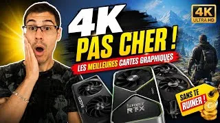Miniature : Les meilleures cartes graphiques pour la 4K en 2026 sans te ruiner !