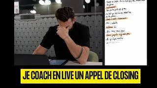 Miniature : Un appel de closing en coaching live (Elle a closé ?)