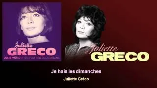 Miniature : Juliette Gréco - Je hais les dimanches