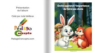 Miniature : Présentation album Émile apprend l'importance de faire ses choix