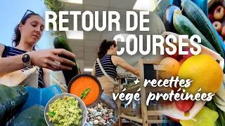 Miniature : Retour de courses bio et lidl + recettes végé protéinées