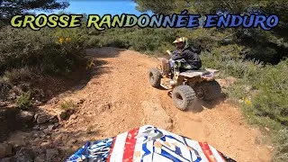 Miniature : 🔥 Aventure Enduro dans la Poussière : Je prête mon Yamaha 200 Blaster à mon fils ! 🏞️💨