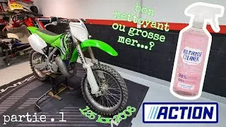 Miniature : 125 KX 2006 , test APC nettoyant action  partie .1 #action #nettoyer #motocross